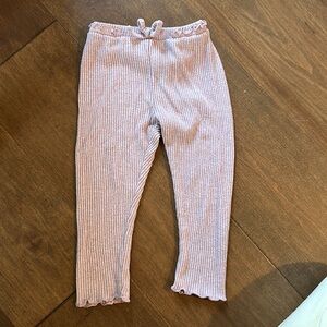 2-3Y Zara Kids Pink Extremely Soft Leggings